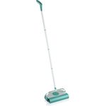 Leifheit Kehrer Regulus Supra, Teppichkehrer für die schnelle Reinigung von Teppich, Laminat und Fliesen, Kehrbesen ohne Akku und Strom, mechanische Bodenreinigung, Bodenkehrer ohne Beutel