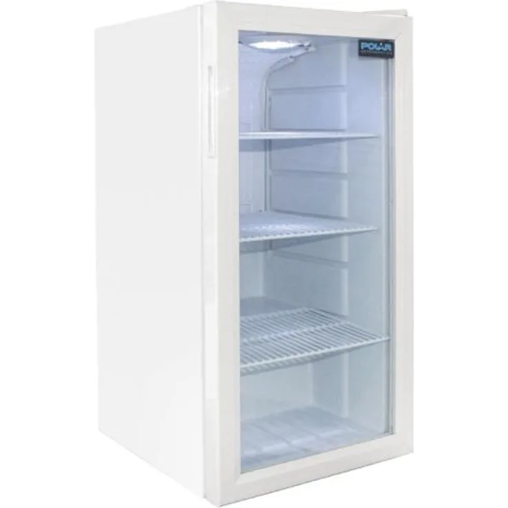 Polar Displaykühlschrank Tischmodell 88L