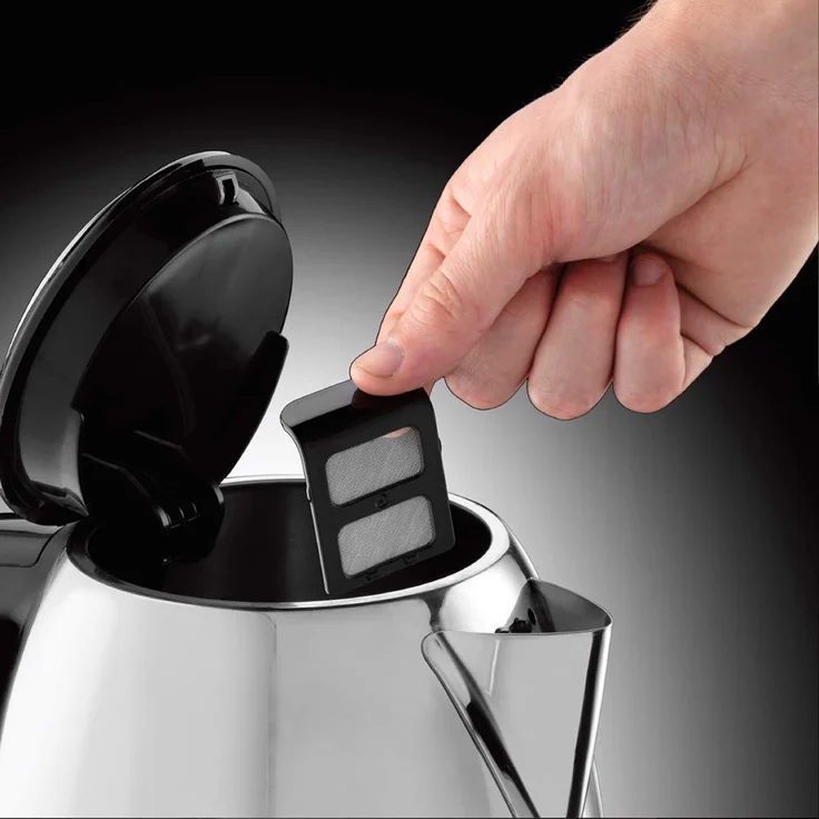 Russell Hobbs Kompakt-Wasserkocher Victory, 1,0l, 2400W, Schnellkochfunktion, Edelstahl, optimierte Ausgusstülle, Wasserstandsanzeige, Füllmengenmarkierung, Reisewasserkocher, Teekocher 24990-70 – Bild 5