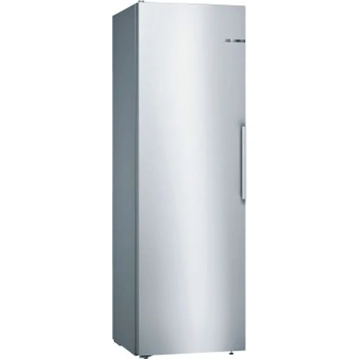 Bosch KSV36VLEP Kühlschrank, freistehend, silber, LED, Breite 60 cm, Energieklasse E – Bild 1