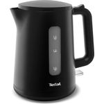 Tefal KO2008 Wasserkocher Principio Select | 2400 Watt | 1,7L Wassertank | Automatischer Ein--Ausschalter | Antikalk-Filter | schwarz Matt