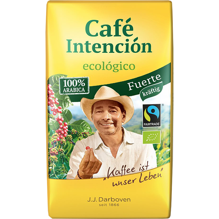 Café Intención ecológico Bio Fuerte 500g, gemahlen