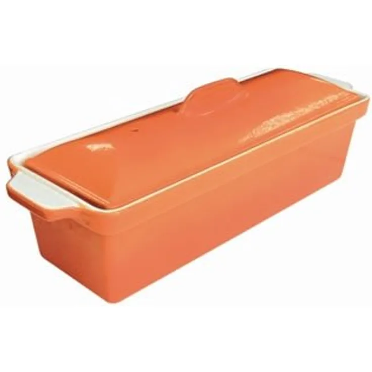 Vogue Terrinenform Gusseisen orange 1,3L