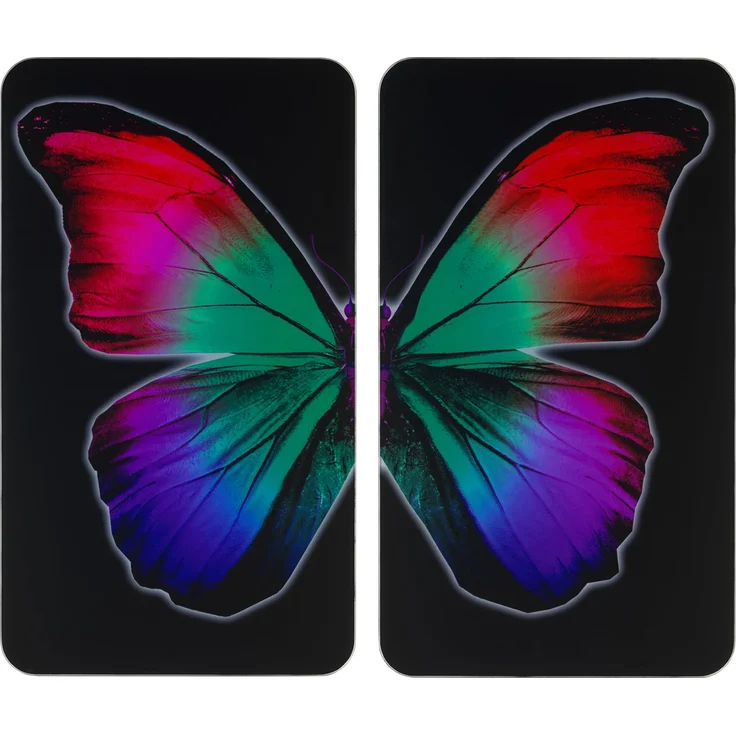 Wenko Herdabdeckplatte, Breite 50 cm, gehärtetes Glas – Bild 1