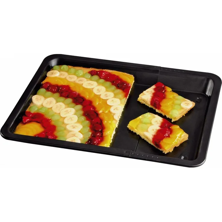 Xavax Backofen-Backblech, Breite bis 52 cm, Höhe 3 cm