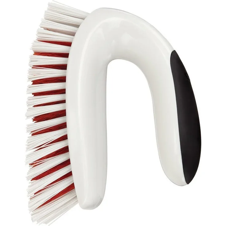 OXO Good Grips All Purpose Scrub Pinsel, Weiß, Schwarz