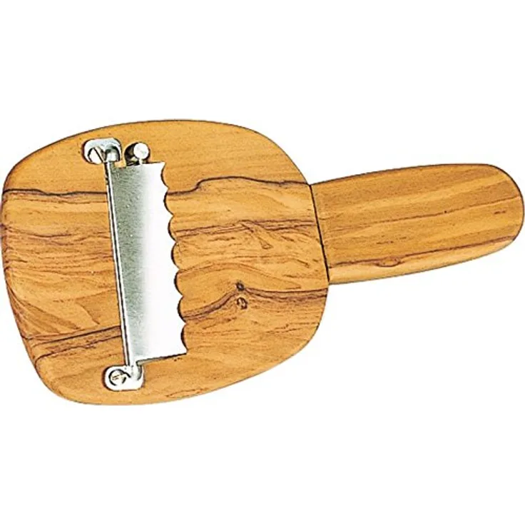 Alessi Trüffelschneider aus Olivenbaumholz, Holz, braun, 12.5 x 21 x 12.5 cm