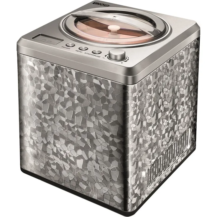 Unold 48870 Eismaschine, Edelstahl, 2 liters