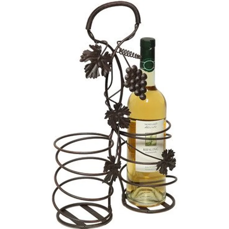 Ambiente Haus 95253 2-er Flaschenträger 41 cm antikbraun
