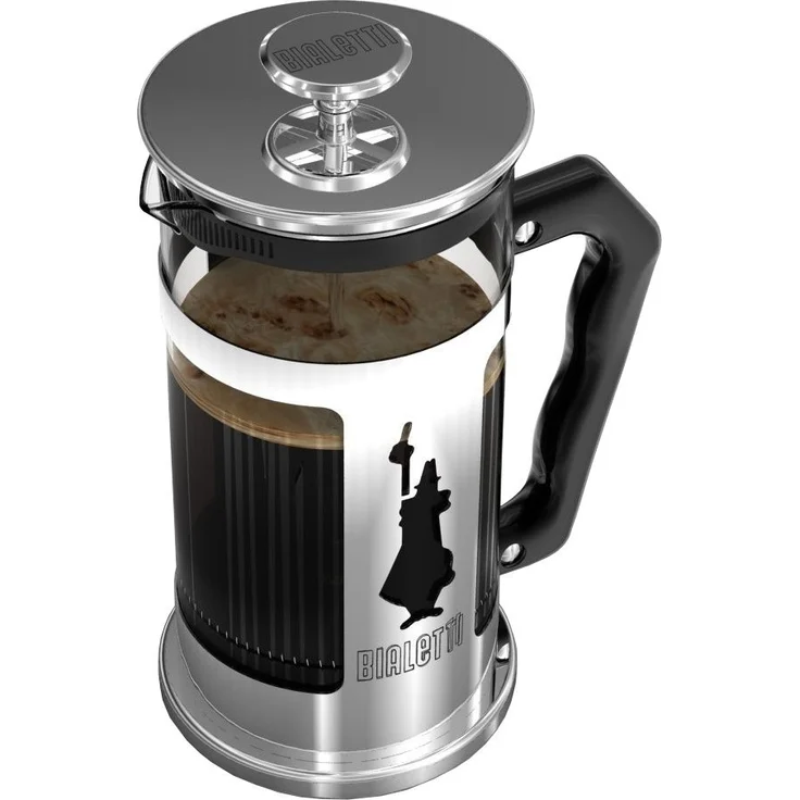 Bialetti 3160 Preziosa 0,35 Liter, French Press, Glas, ergonomischer Griff – Bild 3