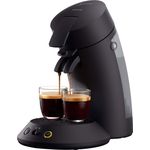 Philips CSA210-60 Senseo Original Plus Kaffeepadmaschine, 0,7 l Wassertank, Intense Black