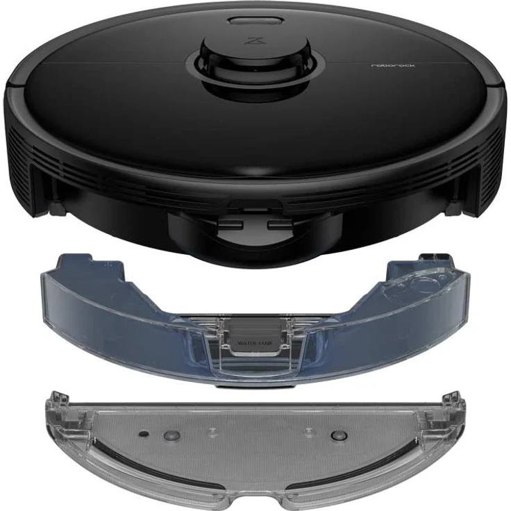 Roborock S5 Max Saugroboter mit Wischfunktion, 150 min Akkubetrieb, 2.000 Pa Saugleistung, App- und Sprachsteuerung, Hindernisüberwindung, intelligente Wegplanung, virtuelle Wände, schwarz – Bild 7