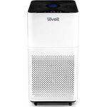 Levoit LV-H135 Air Purifier, Luftreiniger, für bis zu 43 m², CADR 360 m³-h, H13 HEPA-Filter, Luftqualitätssensor, Schlafmodus, Timer, weiß