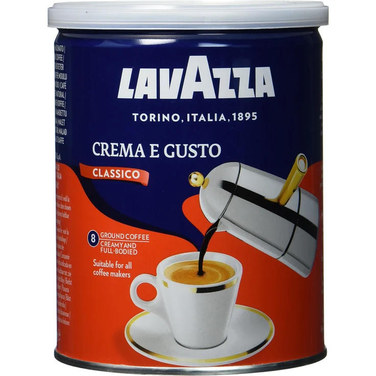 Lavazza Gemahlener Kaffee - Crema E Gusto 250g – Bild 1