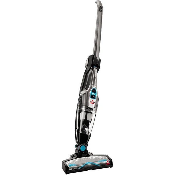 Bissell 2280N MultiReach Essential Handstaubsauger, 30 min Akkubetrieb, Zyklon-Technologie, abklappbarer Griff, Ladestation mit Aufsatzaufbewahrung, schwarz-blau – Bild 6