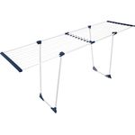 Teleskop Rollen Wäscheständer ausziehbar 20m Wäschetrockner Flügelwäschetrockner Flügelwäscheständer