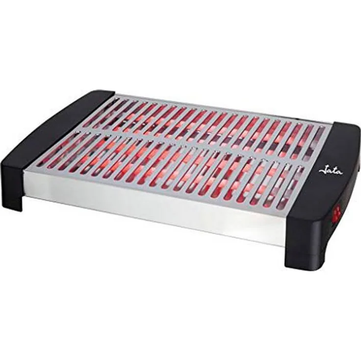 Jata TT591 Toaster 1000W, 3 Ebenen, Edelstahl