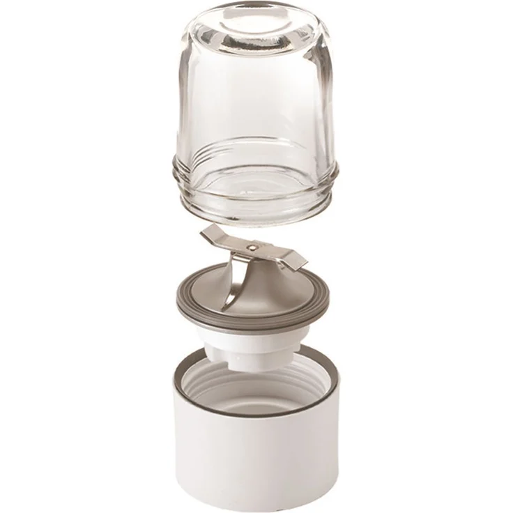 Kenwood AT320 Kräuter- und Gewürzmühle, Zubehör für Kenwood Küchenmaschinen, elektrische Kräutermühle für frische und getrocknete Kräuter und Gewürze, inkl. 4 Glasbehälter mit Deckel, weiß – Bild 4