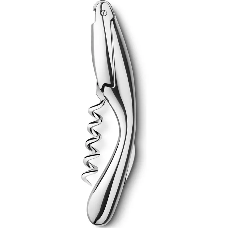 George Jensen GJ 081031 Korkenzieher, Edelstahl, stainless steel, 15,7 x 7,7 x 2,8 cm