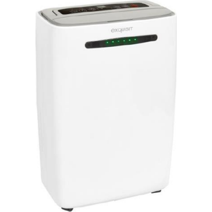 Exquisit Luftentfeuchter LE 2055 we | 400 Watt | Raumentfeuchter | Kindersicherung | Lufttrockner | weiß, 450 W, 240 V, 550 x 340 x 210 mm – Bild 1