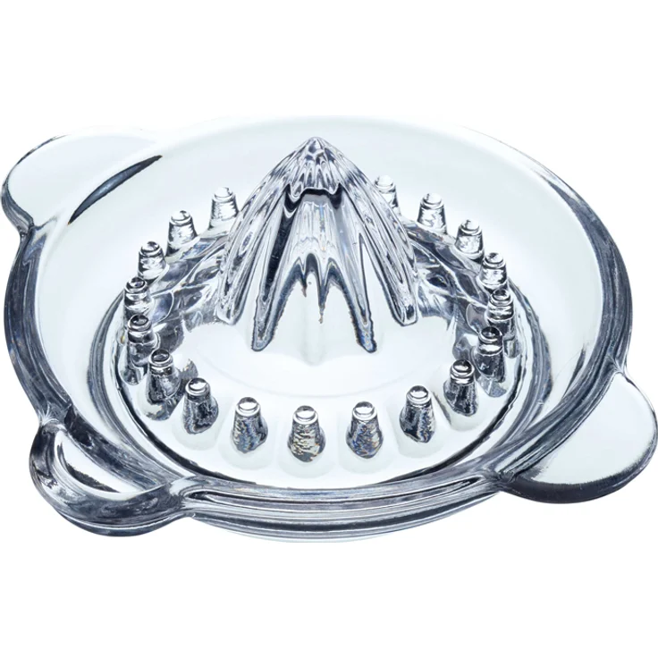 KitchenCraft Zitruspresse mit Gießschale Glas Spülmaschinenfest