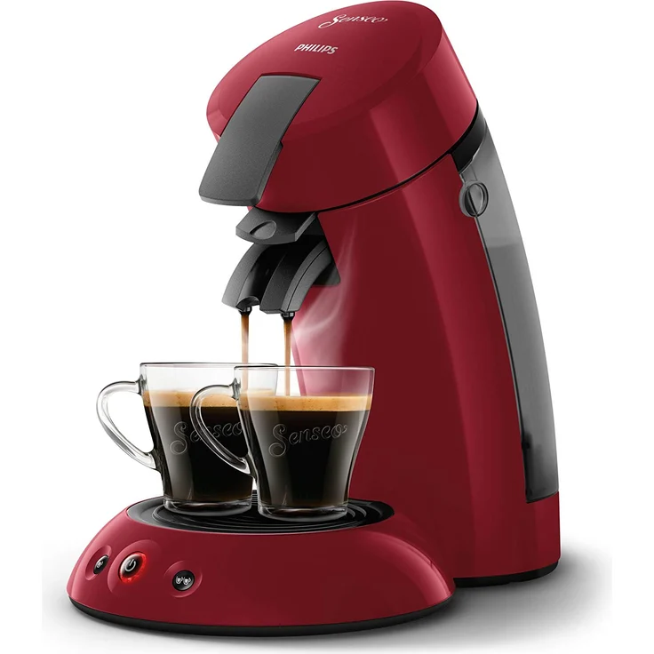 Senseo HD6553-80 Kaffeemaschine, Kunststoff, Rot – Bild 3