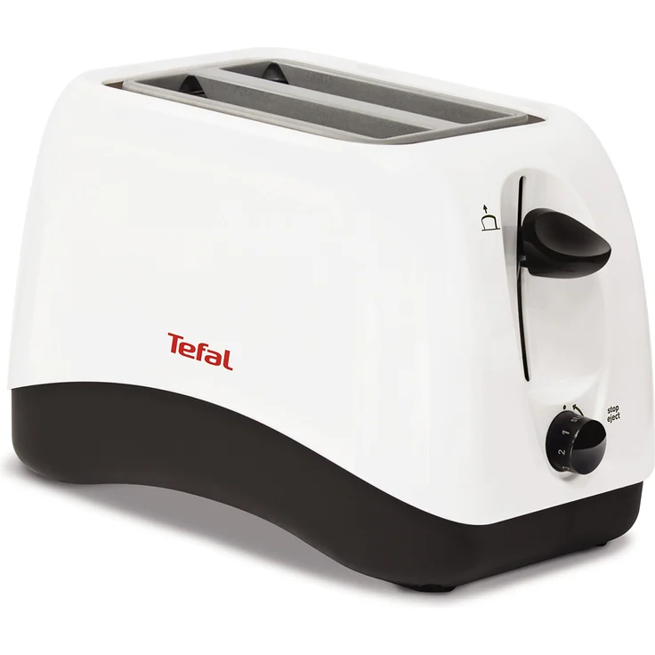 Tefal TT130130 Sandwichtoaster, Kunststoff, Weiß