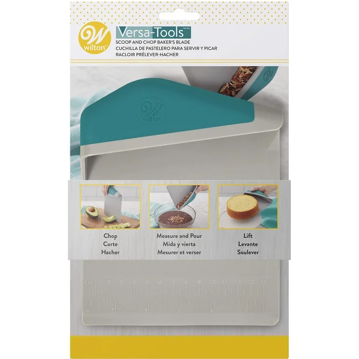 Wilton 02-0-0011 Versa-Tools Bäckerkarte zum Schaufeln und Zerkleinern, Mixed