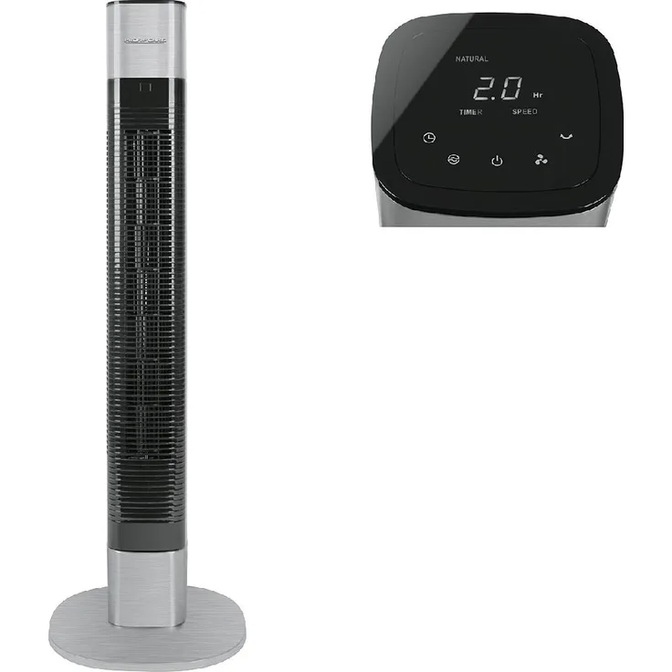 Proficare PC TVL 3068 – Turmventilator – 50 W – Höhe 105 cm – schwenkbar auf 80 ° – praktischer Tragegriff – Schwarz