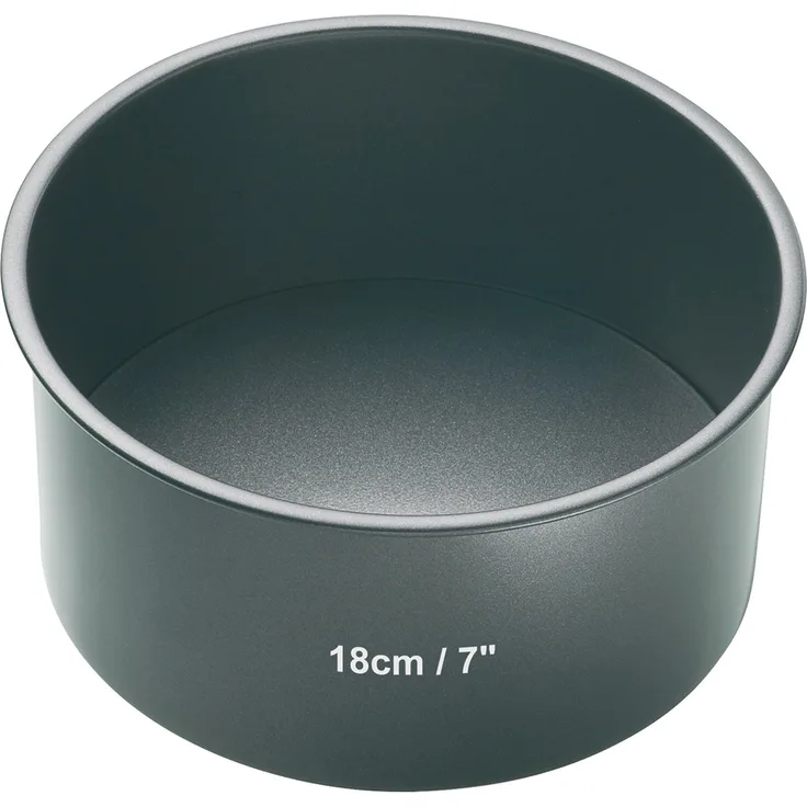 Master Class Antihaftbeschichtete tiefe runde Kuchenform mit losem Boden, 18 cm