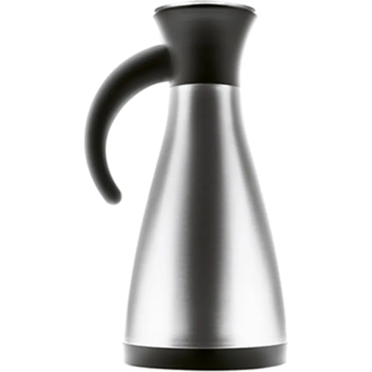 EVA SOLO Thermoskanne Edelstahl-1,1l mit Griff, 14 x 14 x 28 cm