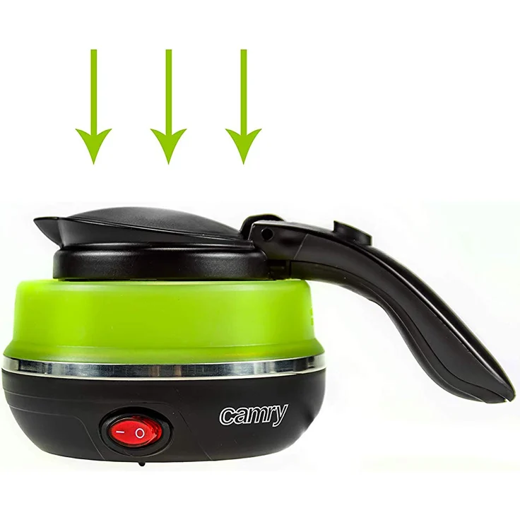 CAMRY cr-1265 Wasserkocher faltbar grün – Bild 2