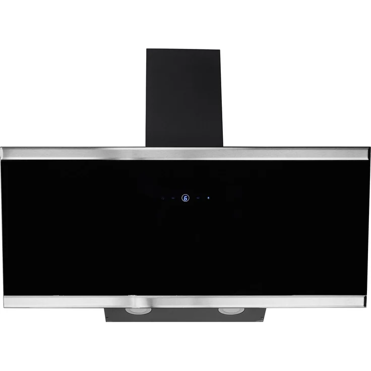 respekta Premium CH 88090 SA+, Motorhaube, Esse, Breite: 89.5 cm, Tiefe: 37.8 cm, Absaugung und Rückführung (mit zusätzlichem Rückführungsset), Schwarzes Glas – Bild 3