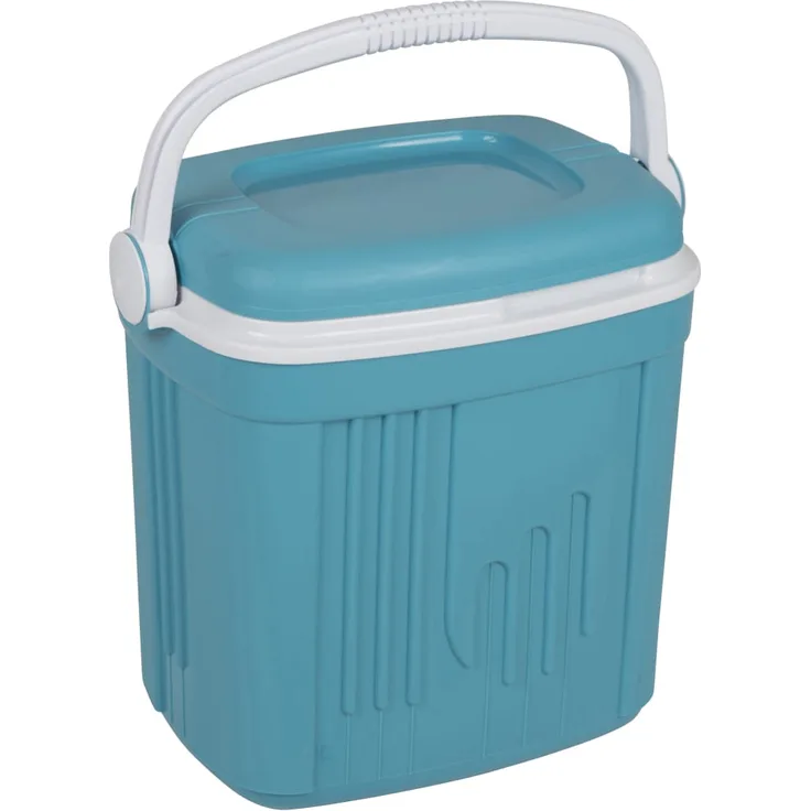 EDA passive Kühlbox Iceberg Blau 20 L, Polyethylen, blau, weiß