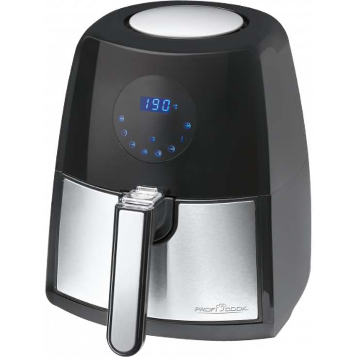 ProfiCook PC-FR 1147 H Heißluft-Fritteuse, Öl-und Fettfrei, 7 Frittierprogramme + variables Zeitprogramm