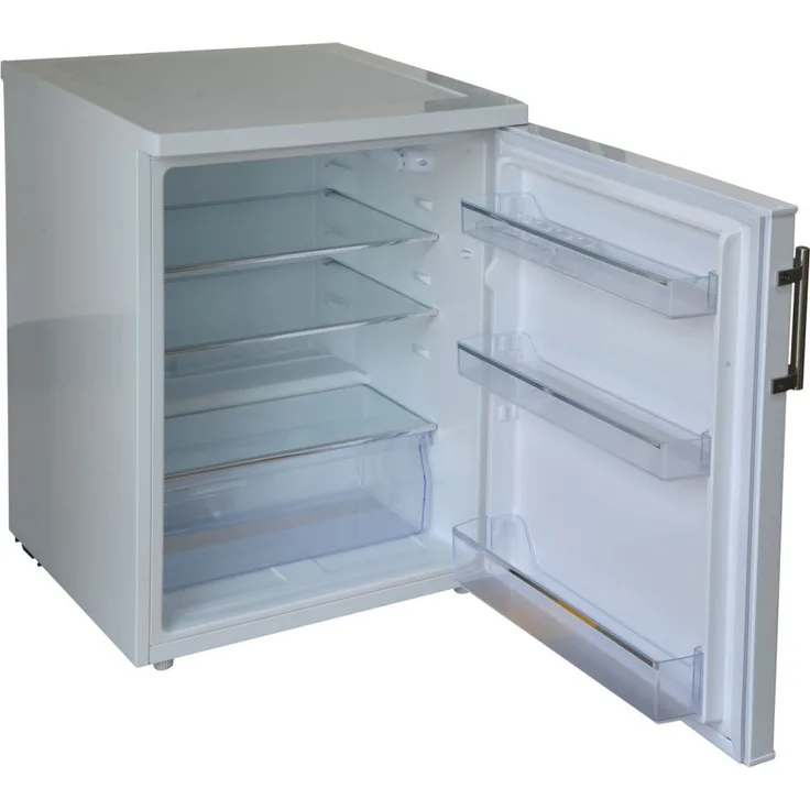 Amica VKS15917W WID Kühlschrank, freistehend, weiß, Breite 60 cm, Energieklasse E
