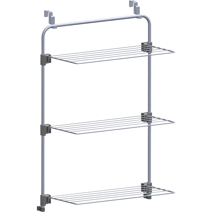 Metaltex 406062039 Gale Duschkabinen-Trockner mit ca. 11 m Trockenlänge, Wäschetrockner