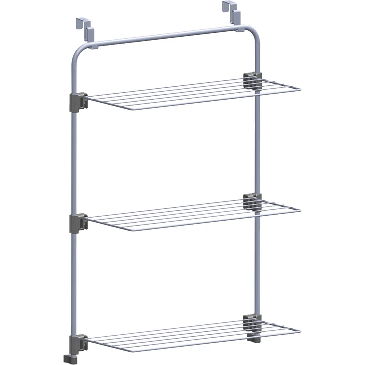 Metaltex 406062039 Gale Duschkabinen-Trockner mit ca. 11 m Trockenlänge, Wäschetrockner – Bild 1