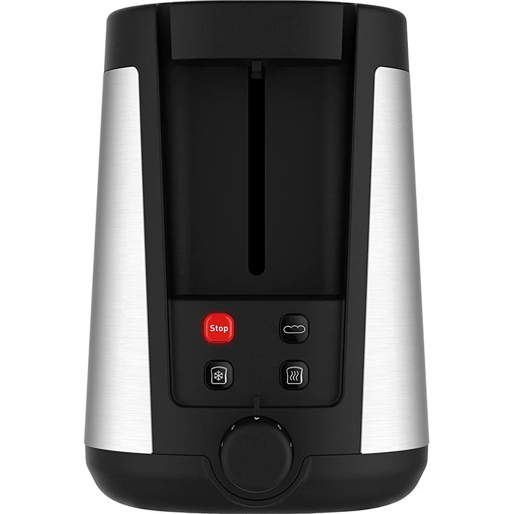 Tefal Element TL4308 Toaster, 7 Bräunungsstufen (1000 Watt) silber-schwarz – Bild 3