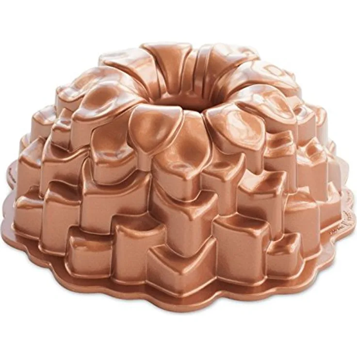 NordicWare Backform, Aluminium, Braun, 26,4 x 9,3 x 26,4 cm, 1 Einheiten
