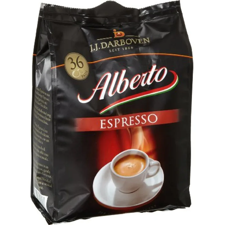 Darboven Alberto Espresso Pads 36St, 2er Pack (2 x 252 g)