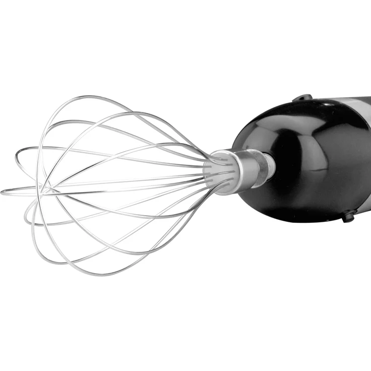 Gastroback 40976 Design Advanced Pro E, leistungsstarker Stabmixer (800 Watt) aus Edelstahl mit Emulgieraufsatz und umfangreichem Zubehör, 18-8 milliliters, Schwarz, Silber – Bild 4