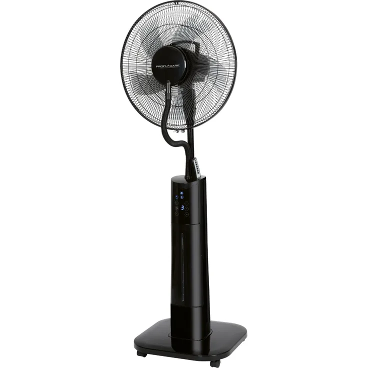 ProfiCare PC-VL 3089 LB Wi-Fi Standventilator & Luftbefeuchter, schwarz