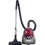 Solac Apollo Compact Zyklon-Staubsauger (600 W, Leistungsregler, Fassungsvermögen 2,5 Liter, Accessorios), Pink und Schwarz