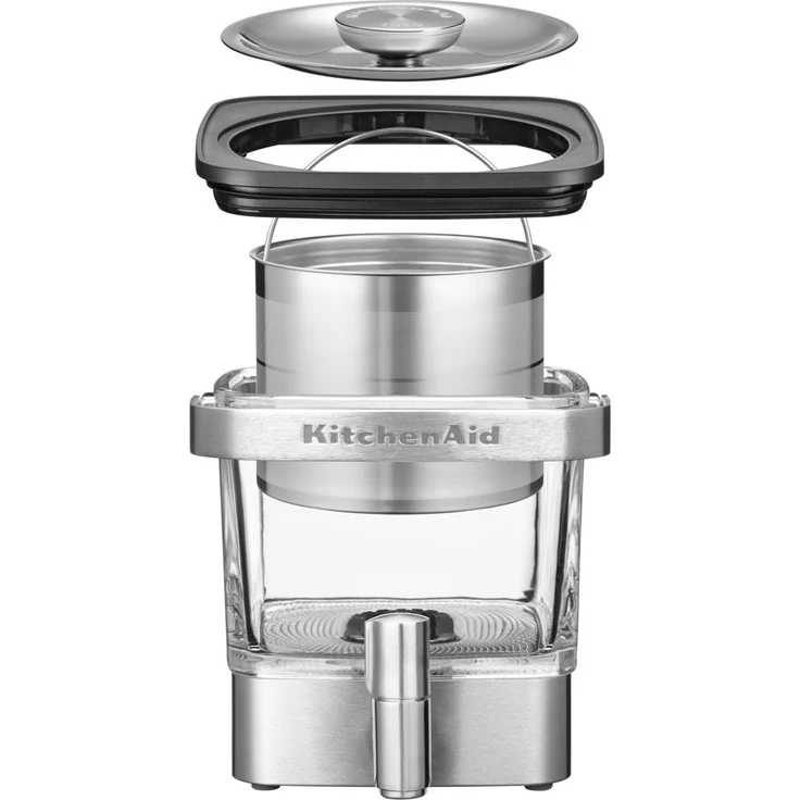 KitchenAid 5KCM4212SX Cold-BrewKaffeebereiter, Rostfreier Stahl, Silber – Bild 2