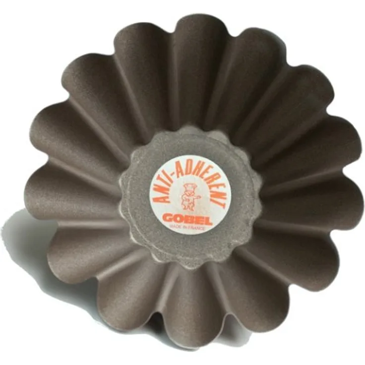 Gobel 223020 Brioche-Förmchen, flacher Boden, Antihaftbeschichtung