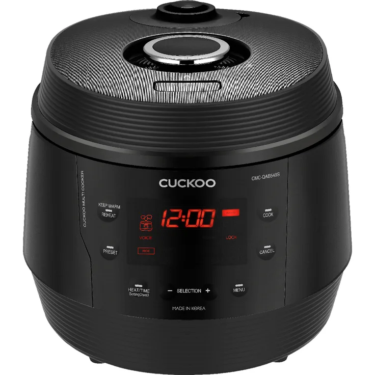 CUCKOO CMC-QAB549S Premium 8 in 1 Multikocher ICOOK Q5 mit 10 vorprogrammierten Modi