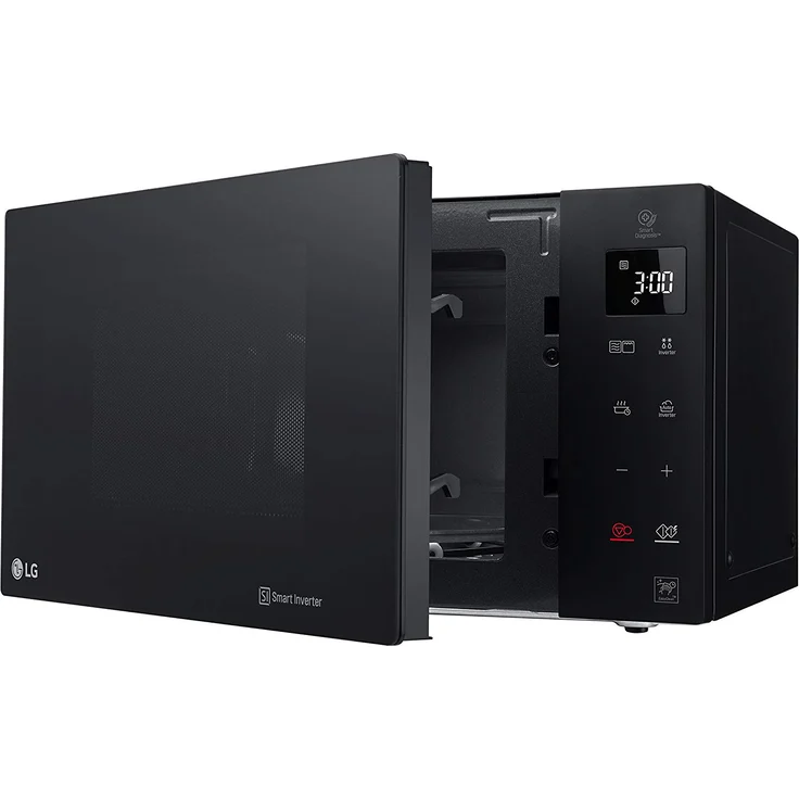 LG Electronics NeoChef MH 6535 GIS Mikrowelle mit Grill, 1000 Watt, 25 Liter Garraum, Digital display, Standgerät, Schwarz – Bild 8