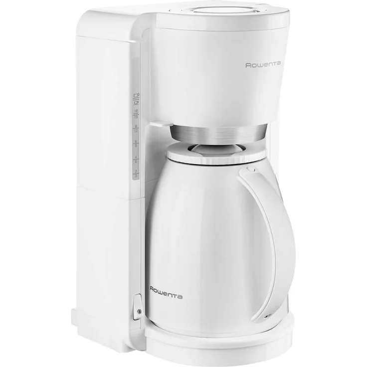 Rowenta CT3801 Adagio Thermo Kaffeemaschine, 8 bis 12 Tassen 1.25 L, weiß – Bild 1