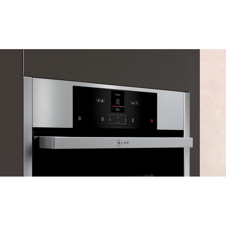 NEFF C15DR00N0 (CDR1500N) Einbau-Dampfgarer N70 - 45,5 x 59,6 x 54,8 cm (H x B x T) - 38l - Edelstahl - Dampfgarfunktion - Garfunktion - Auftaufunktion - 20 Automatikprogramme – Bild 5